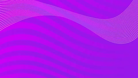 Purple Background Wave Lines Abstract Motion Loop. Stock Footage 286778635