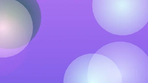 Purple Background with White Circles Animation. Video stock 329928871