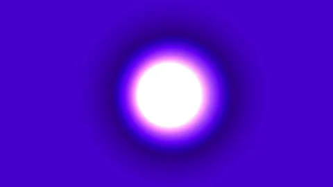 Purple Background White Glowing Orb Dreamy Ethereal Stock Footage 336837741