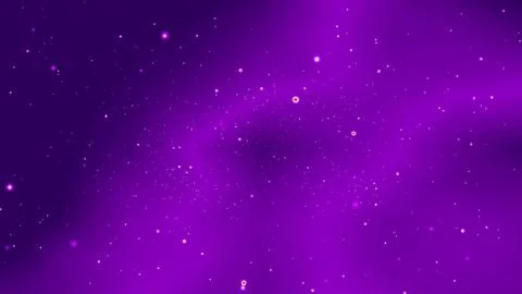Purple background with white particles and light tints. Stock Illustration
