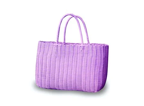Purple bag Stock Photos