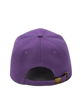 Purple baseball cap back view Foto stock
