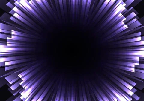 Purple big bloom firework abstract background Stock Illustration
