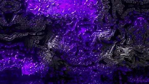 Purple Black Mashup Gloss Lizard Skin 4K Loop Stock Footage 327337897