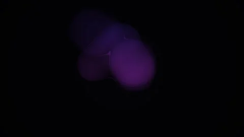Purple blobs on black background. Stock Footage 334537302