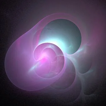 Purple blue abstract pattern on black background, wallpaper, design Stock Photos