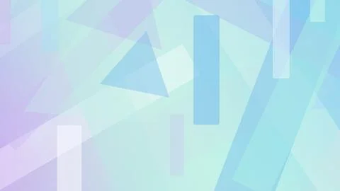 Purple blue abstract polygon background with translucent glowing vertical r.. Stock Illustration