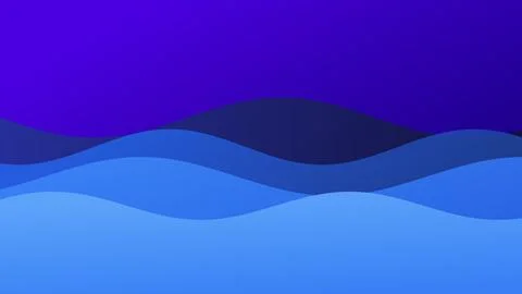 Purple Blue Gradient Wave Background Illustrazione stock