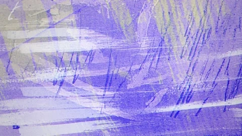 Purple Blue Grunge Print Texture With Brush Strokes And Ink Marks Video stock 335893076