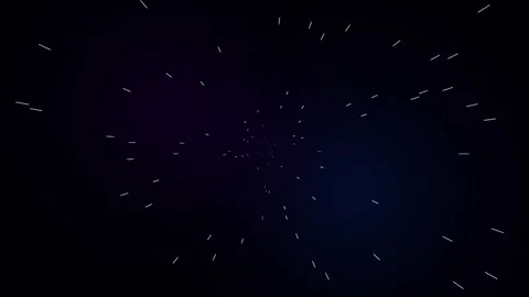 Purple Blue Hyperspace Star Warp Stock Footage 341683660