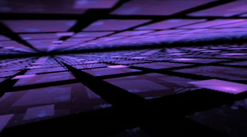 Purple blue looping background d2640 L Stock Footage 574945