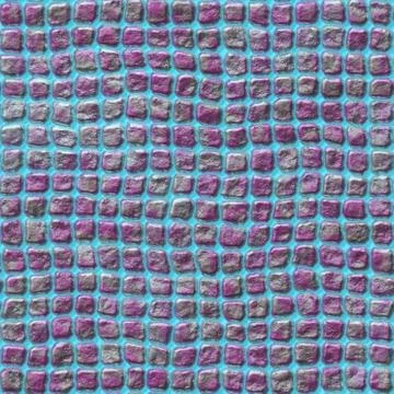 Purple, blue seamless pavement texture background Stock Illustration