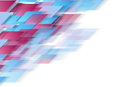 Purple blue shiny geometric tech abstract background 스톡 일러스트