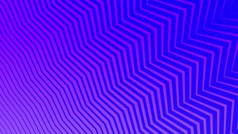 Purple Blue Zigzag Wave Lines Abstract Optical Motion Background Stock Footage 341606896