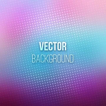 Purple Blurred Background With Halftone Effect Stock Illustration