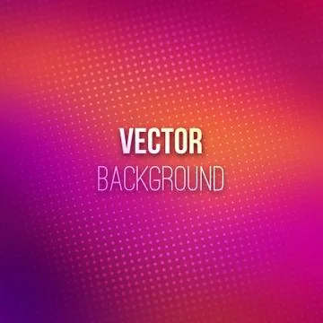 Purple Blurred Background With Halftone Effect Stock Illustration