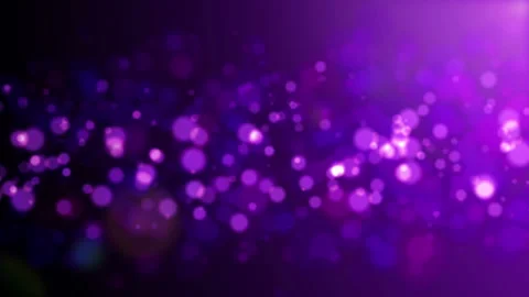 Purple bokeh abstract background, bright bokeh defocused and Falling stars Stock Footage 201602233