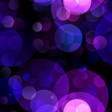 Purple bokeh background Stock Illustration