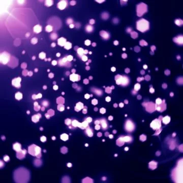 Purple bokeh Stock Illustration