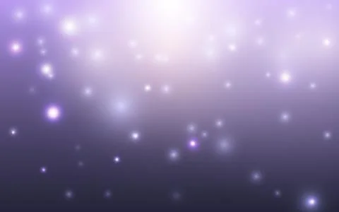 Purple bokeh soft light abstract background Illustrazione stock