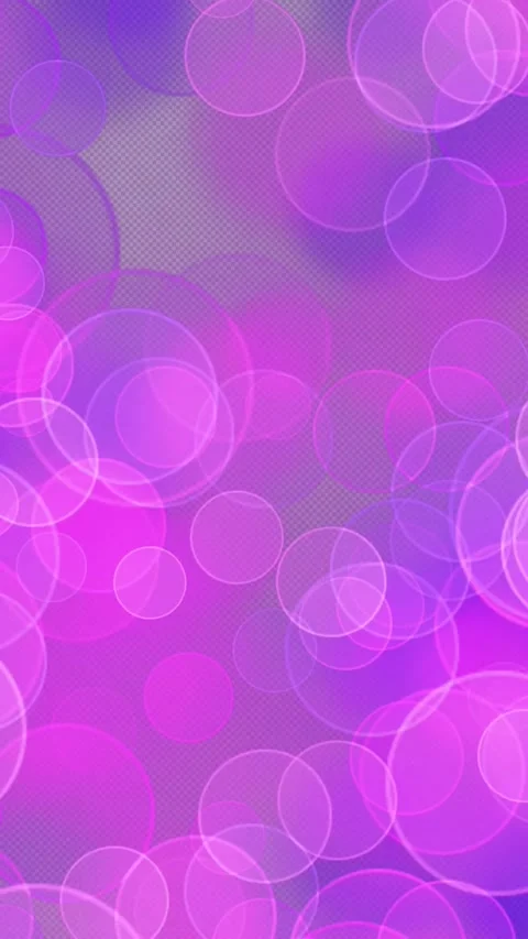 Purple bokeh transition on alpha channel background Stock Footage 315875730