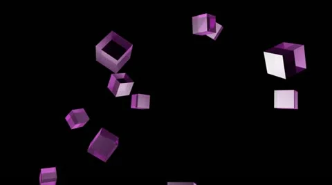 Purple box Stock Footage 11878620