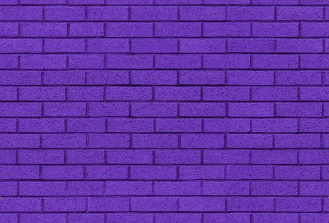 Purple brick wall seamless background texture image Stock Illustration