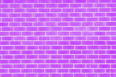 Purple brick wall for use as a background. Stock Photos