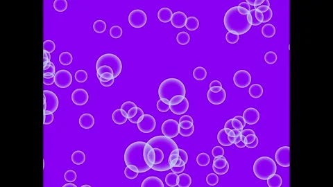 Purple Bubble Animation Background Stock Footage 317681663