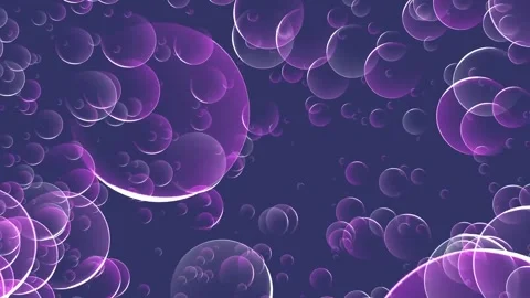 Purple Bubbles Array Tunnel Animation Background Stock-Footage 276693515