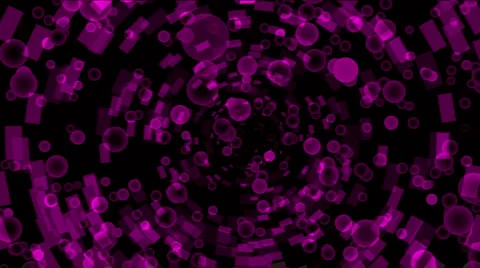 Purple bubbles flying from a binary internet tunnel,underwater,soap bubble.Desig Video stock 1039395