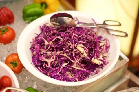 Purple cabbage Stock Photos