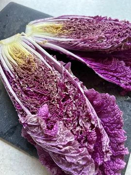 Purple cabbage Stock Photos