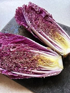 Purple cabbage Stock Photos
