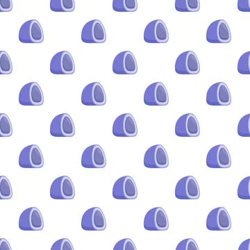 Purple candy sweets seamless pattern background Ilustração Stock