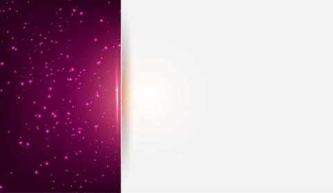 Purple card with copyspace Illustrazione stock
