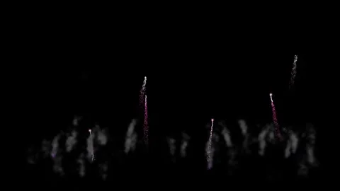 Purple cascade Video stock 303143667