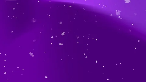 Purple Celebration Background With Falling Star Confetti Видео 344928460