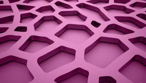 Purple cells background rendered Stock Illustration