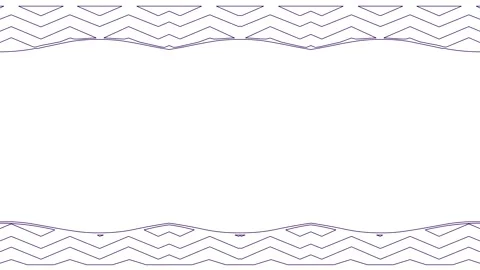 Purple Chevron Border Frame Stock Footage 284391092