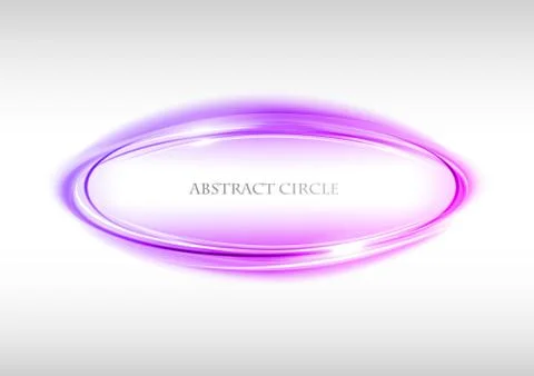 Purple circle Illustrazione stock