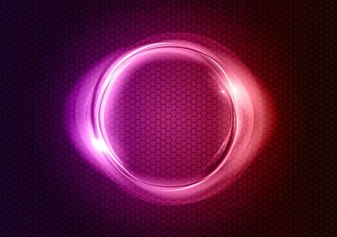 Purple circle Illustrazione stock