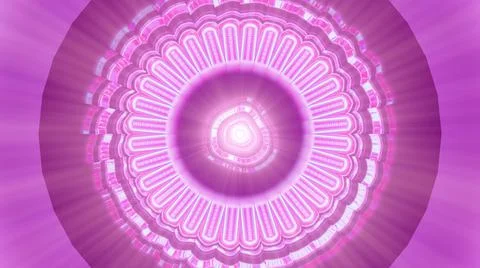 Purple circle pattern for wallpaper and background Illustrazione stock