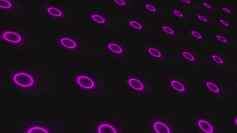 Purple Circles Elements Animation. Stock Footage 219806068