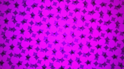 Purple Circles Geometric Pattern in Vibrant Colors for Dynamic Motion Backg.. Stock Footage 343751893