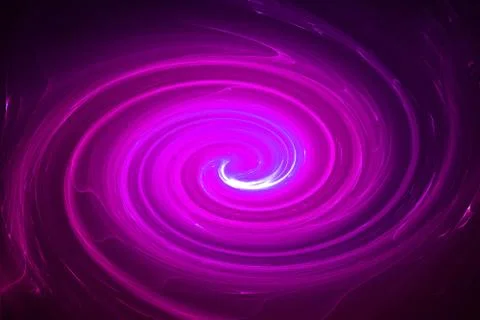 Purple circular glow wave. lighting effect abstract background. Stock Illustration