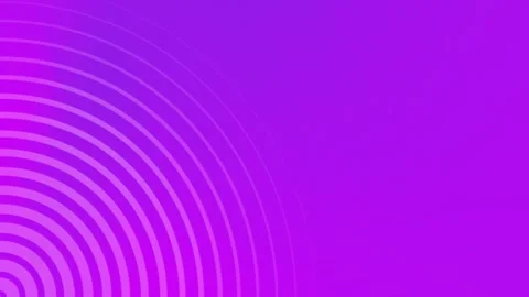 Purple Circular Lines Pattern Background Loop. Stock Footage 286429553