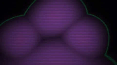 Purple Cloud Shapes on Black Background. Stock Footage 335539219