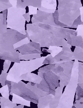 Purple Collage with Torn Paper Stock Photos