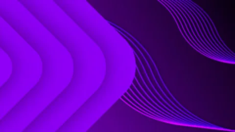 Purple color 3d wavy element background Stock Footage 217898862